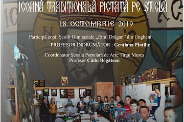 Workshop de icoană tradițională pictată pe sticlă