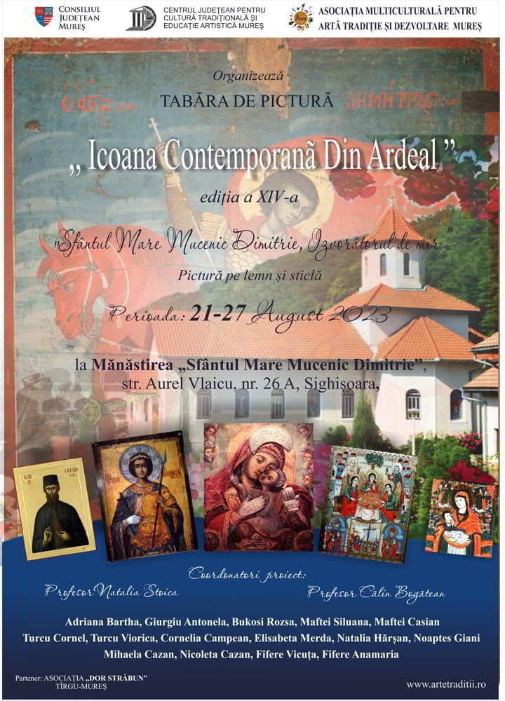 Tabăra de icoane „Icoana contemporană din Ardeal” ediția a XIV-a