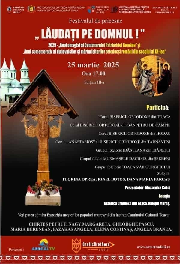 Festivalul de Pricesne LĂUDAȚI PE DOMNUL!